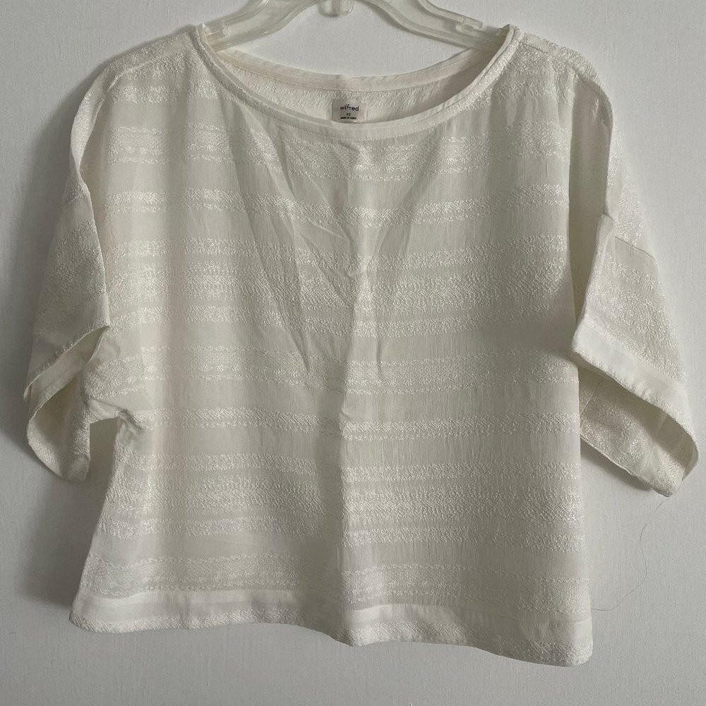 Wilfred Blayze blouse, white, XS - Picture 3 of 6
